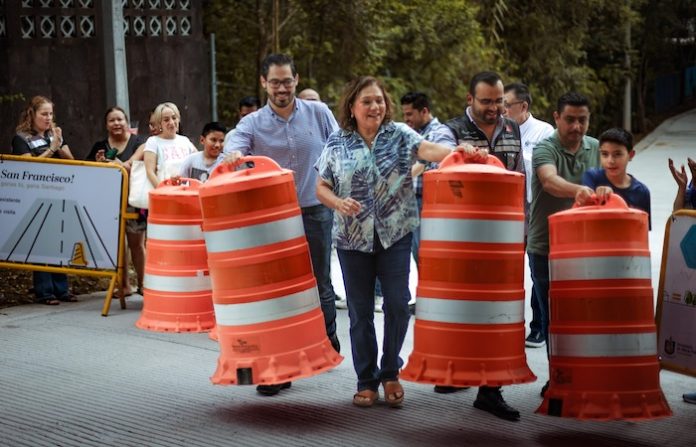 Alcalde de Santiago inaugura nueva vialidad en San Francisco para mejorar movilidad