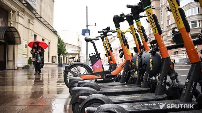 Viajes en escúteres Whoosh en Sudamérica aumentan 1,5 veces en primeros meses de 2025