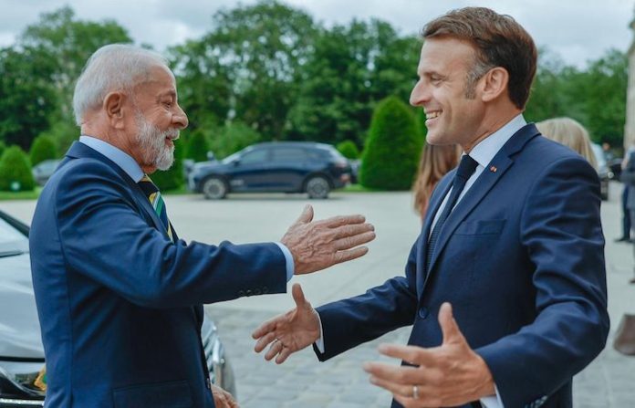 Lula pide a Macron que “abra su corazón” al acuerdo comercial Mercosur-UE