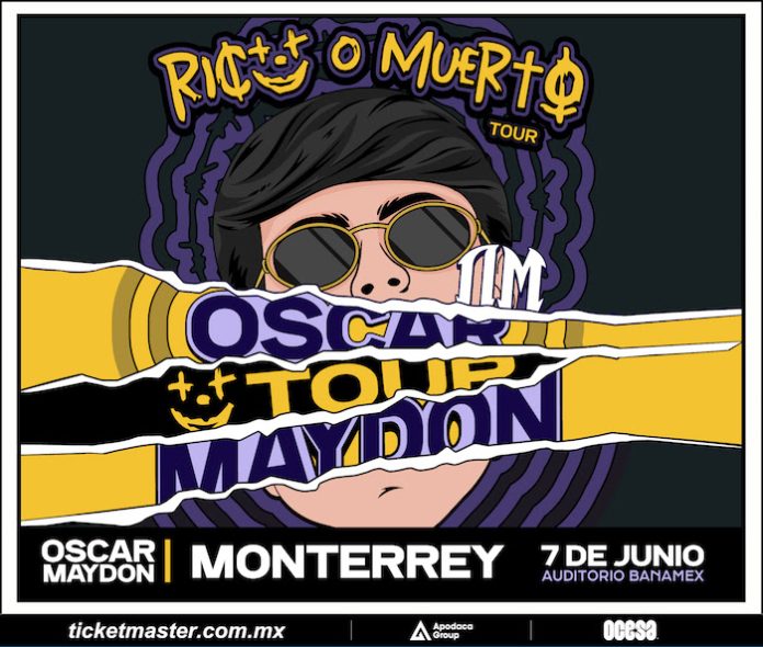 Oscar Maydon llevará sus éxitos al Auditorio Banamex de Monterrey