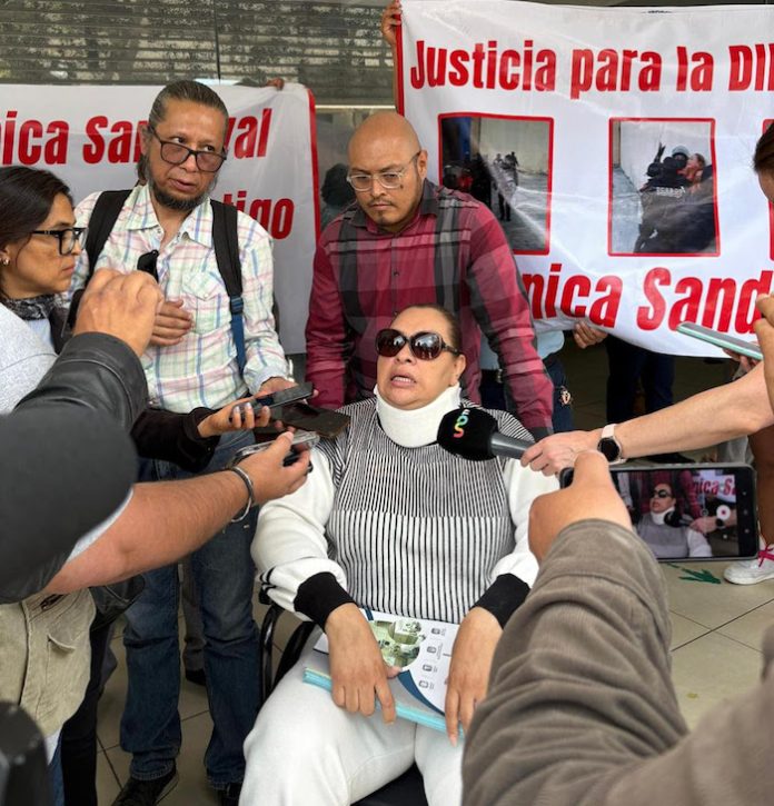 Diputada Mónica Sandoval acusa a funcionarios capitalinos por tentativa de feminicidio tras operativo en escuela