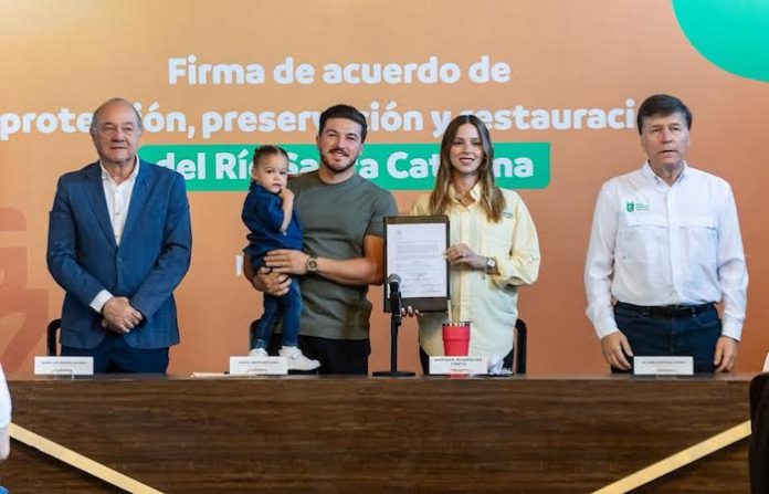 Río Santa Catarina será protegido como pulmón verde de Nuevo León