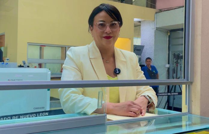 Grecia Benavides exige respeto a la protesta social en NL