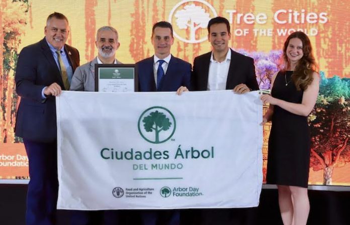 Monterrey entra al mapa mundial verde con distintivo “Tree Cities of the World”