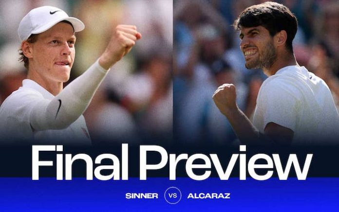 Wimbledon se prepara para otro capítulo histórico entre Sinner y Alcaraz