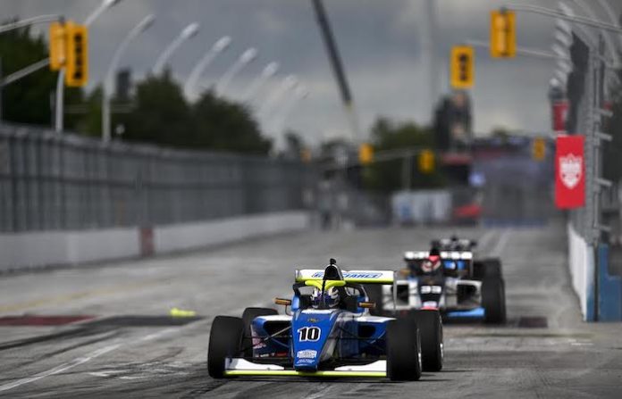 George Garciarce desafía Toronto con una remontada de película en la USF Pro 2000