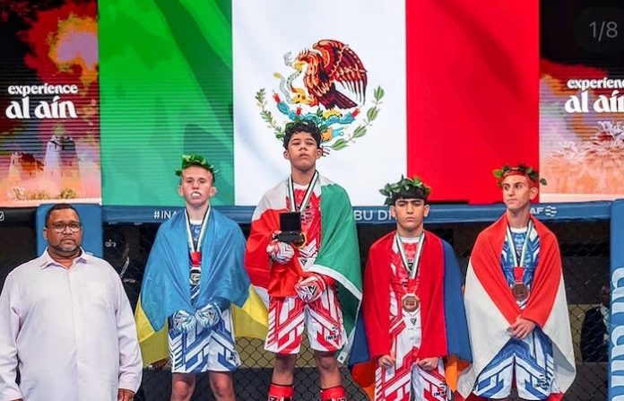 Gana México su primer oro en el Mundial Juvenil de Artes Marciales Mixtas