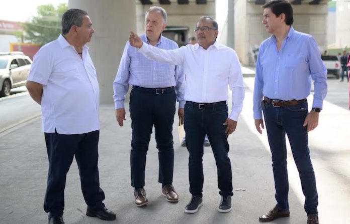 Supervisa alcalde Mijes avances en obras viales para mejorar movilidad en Escobedo