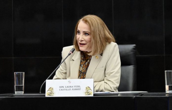 Laura Itzel Castillo toma ventaja para presidir el Senado en lugar de Noroña