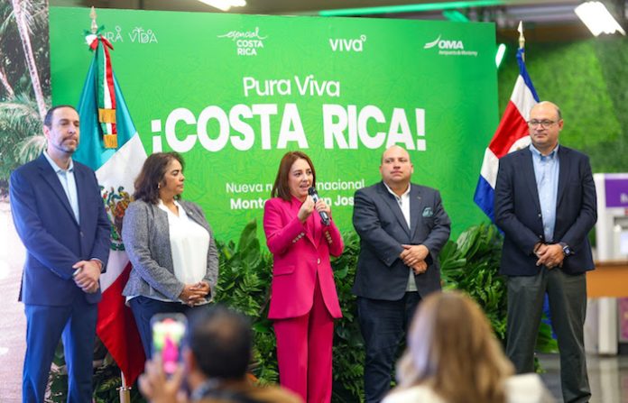 Anuncian nueva ruta aérea entre Monterrey y San José, Costa Rica