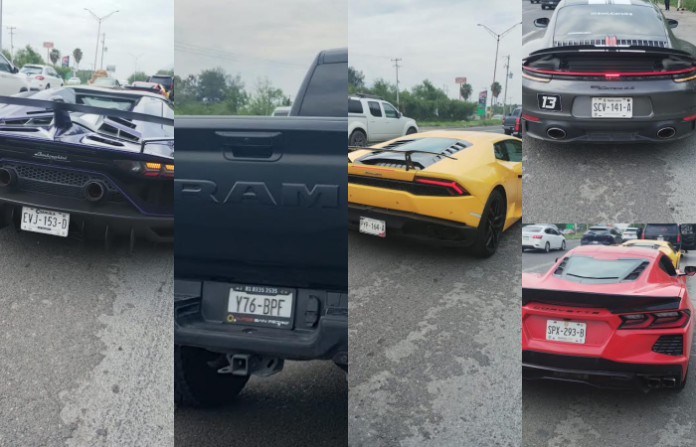 Multan a conductores de autos deportivos de lujo por exceso de velocidad en Santiago