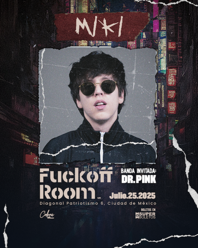 MIKI regresa a la CDMX con show íntimo y renovado en el Fuck Off Room