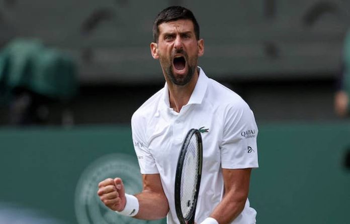 Djokovic sabe sufrir rumbo a cuartos de final en Wimbledon