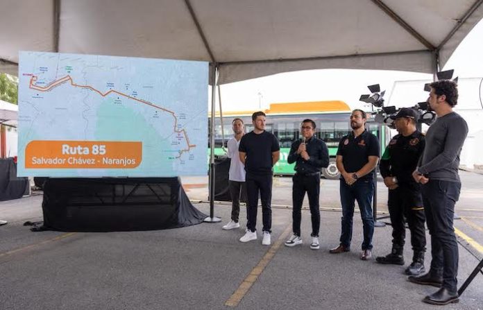 Nuevo León renueva su transporte público con unidades frescas en rutas 85 y 185