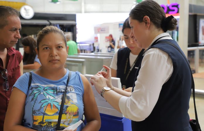 Refuerza Salud vacunación contra sarampión con módulos en puntos clave