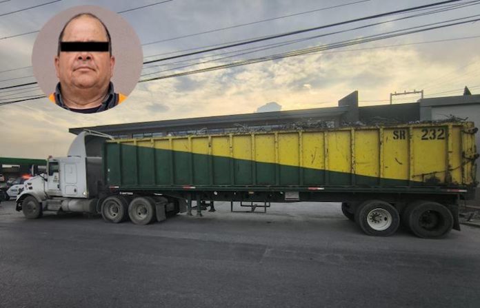Vinculan a proceso a conductor por delitos ambientales en Escobedo; transportaba residuos sin autorización