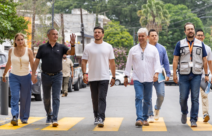 Entrega Corredor Verde Samuel García en Guadalupe