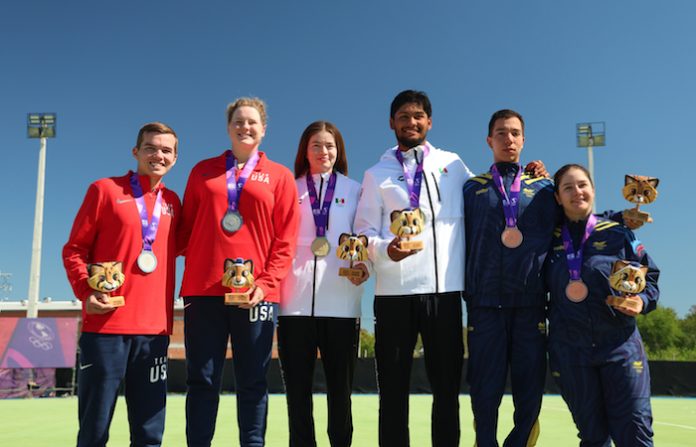 Tiro con arco mexicano gana dos oros y dos platas en Asunción 2025