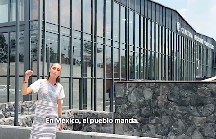 Video: Sheinbaum responde a Trump: “En México, el pueblo manda”