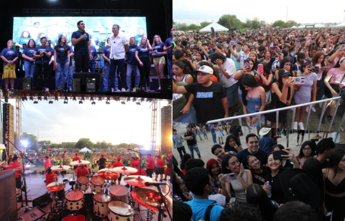 César Garza Arredondo destaca apoyo a la juventud durante Festival de Apodaca