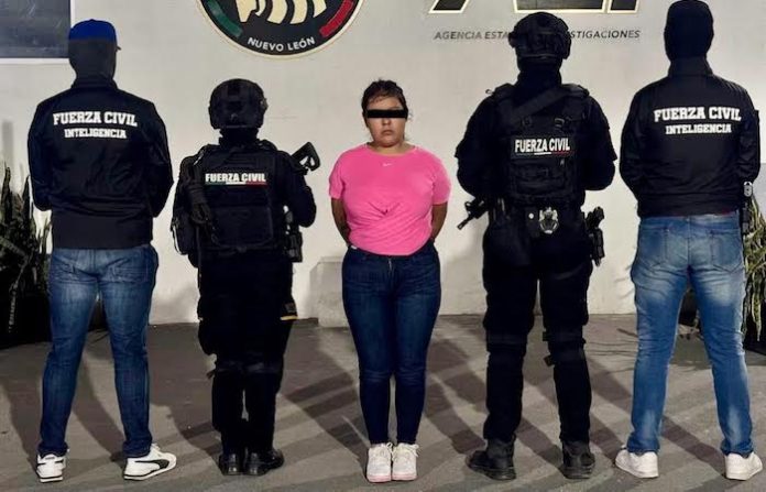 Detienen en Santa Catarina a joven señalada como generadora de violencia