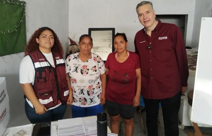 Waldo Fernández impulsa organización territorial de Morena en Monterrey