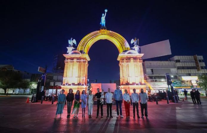 Nuevo León estrena restauración del Arco de la Independencia