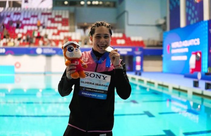 Oro para Osmar Olvera: rompe la hegemonía china y hace historia en los clavados