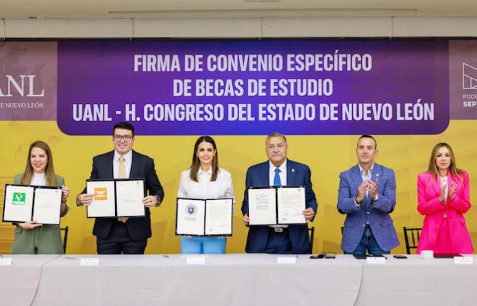 UANL y Congreso renuevan convenio para apoyar la educación de jóvenes nuevoleoneses