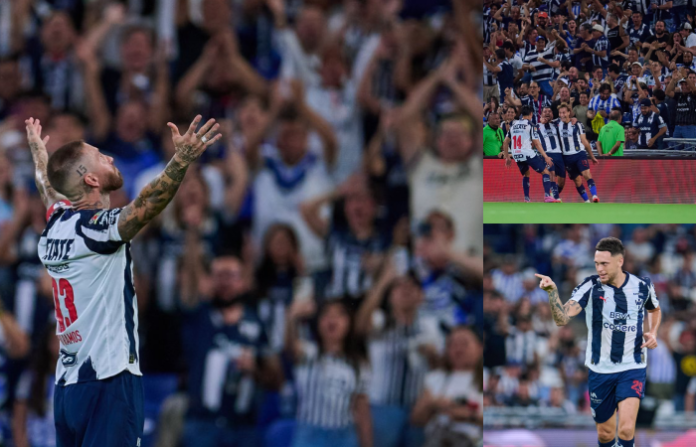 Rayados arrasa a Necaxa con gol olímpico y se consolida como líder del Apertura 2025