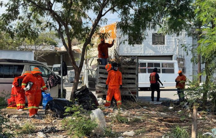 Retira División Ambiental más de 137 toneladas de basura en una semana
