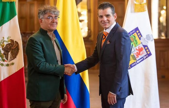 Miguel Ángel Flores impulsa lazos estratégicos con representantes de Colombia