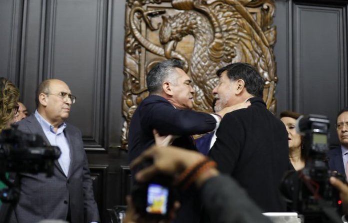 Video: Zafarrancho en el Senado: Noroña y “Alito” Moreno protagonizan pelea en plena sesión