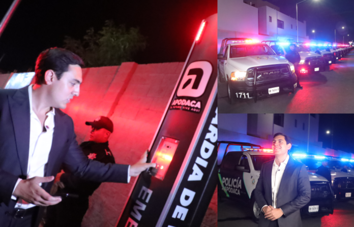 Apodaca refuerza seguridad con nuevas patrullas y tecnología de vigilancia