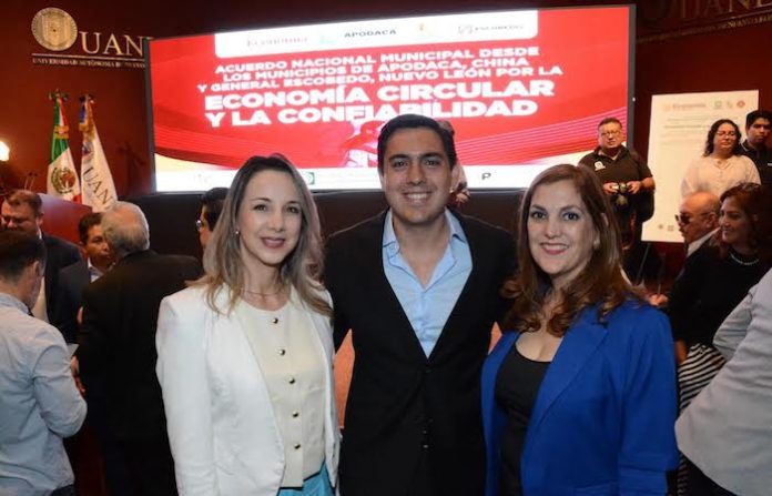 Apodaca se suma al Acuerdo Nacional por la Economía Circular y la Confiabilidad