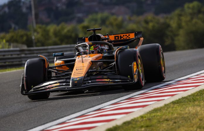 Oscar Piastri toma el control en Hungría: lidera la práctica final frente a Norris y Leclerc