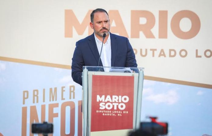 Mario Soto presenta su primer informe legislativo en García