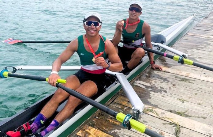 Remeros mexicanos suman dos oros en la Regata Canadiense Henley