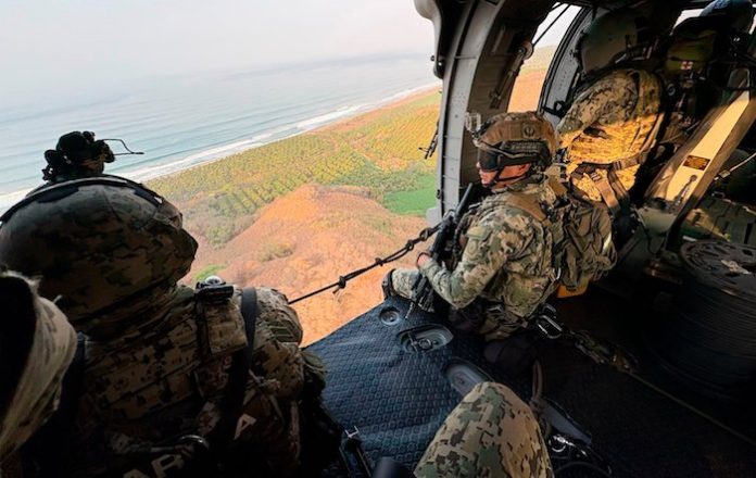 Aumenta el desmantelamiento de narcolaboratorios en México