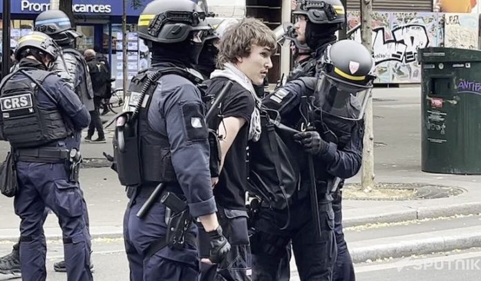 Los detenidos durante las protestas en Francia superan los 470