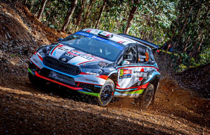 Miguel Granados arranca su participación en el WRC Rally de Chile 2025