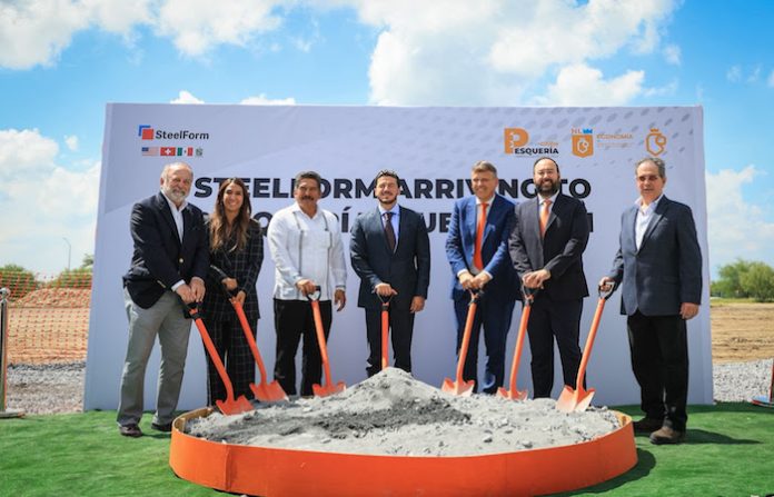 Arranca Gobernador obras de construcción de planta Steelform en Pesquería