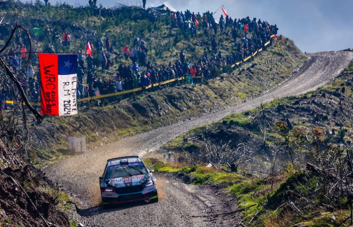 Miguel Granados se perfila a campeón en la WRC2 Masters Cup del Rally de Chile