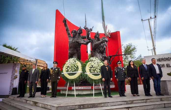 Samuel García llama a la unidad en homenaje a los Niños Héroes