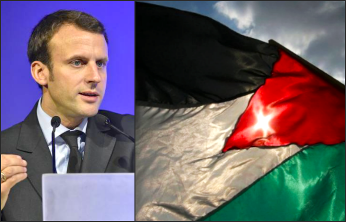 Macron confirma su disposición a reconocer Palestina