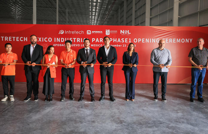 Nuevo León refuerza su liderazgo industrial con la llegada de Intretech a Apodaca