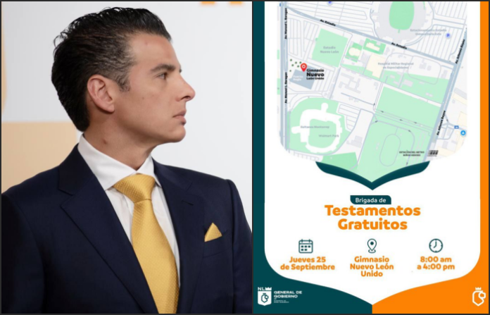 Miguel Flores convoca a brigada gratuita de testamentos en Monterrey