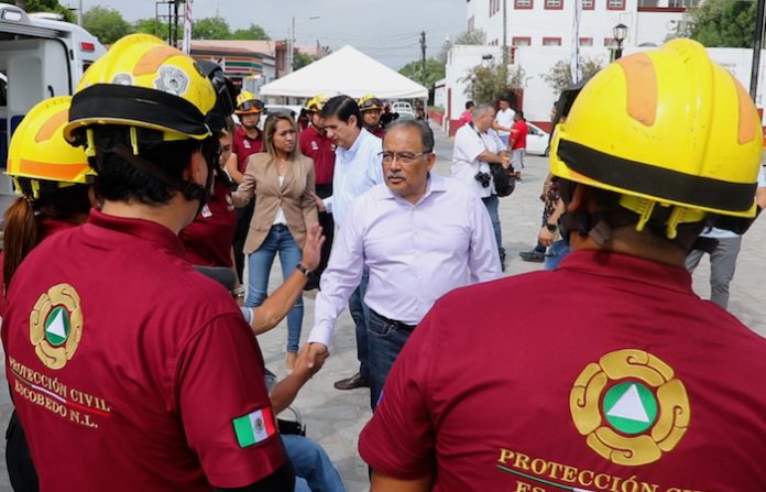 Escobedo refuerza a Protección Civil con nuevas ambulancias y equipo para emergencias