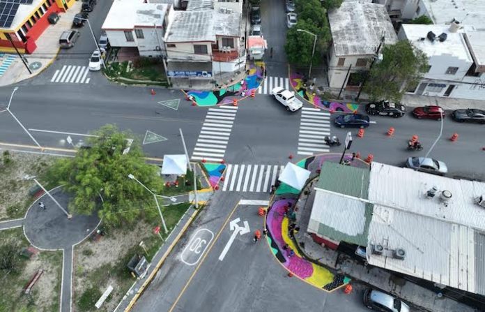 Cierra Semana de la Movilidad con intervención urbana en el Distrito Tec