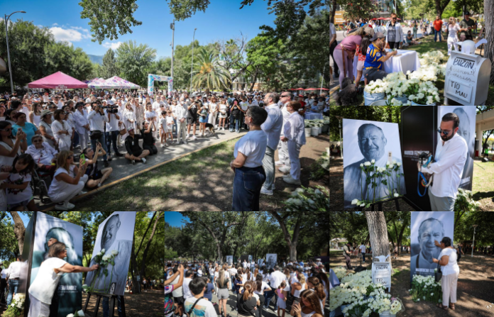 San Pedro recuerda a Mauricio Fernández Garza con emotivo homenaje en Paseo de los Duendes